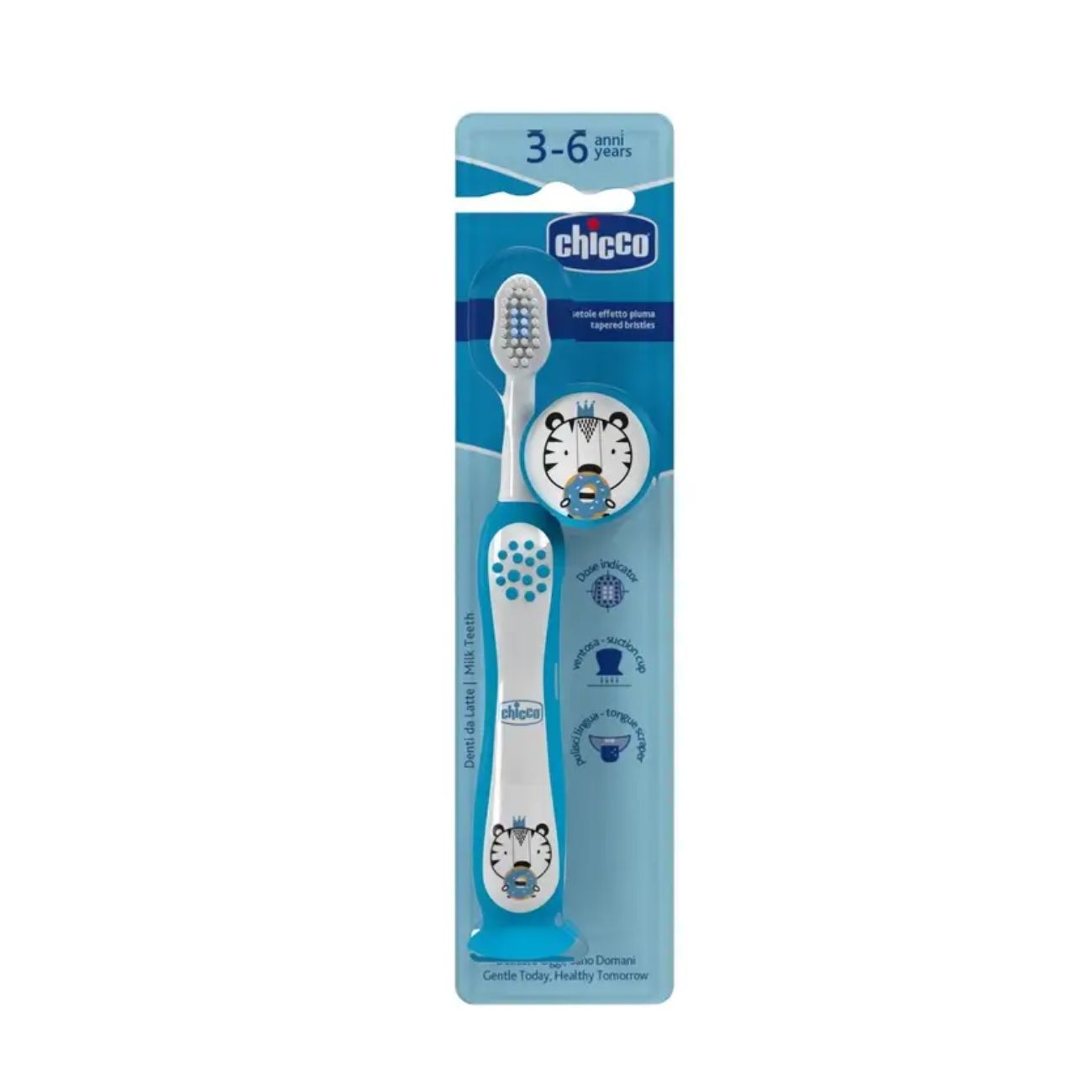 Chicco Toothbrush 3-6 Years Blue